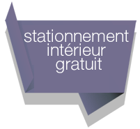 Stationnement gratuit intérieur